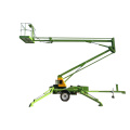 Top quality!! Articulated towable boom lift trailer mounted cherry picker man lift for sale